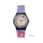 SWATCH Ean Code classic quarzo cassa e cinturino plastica colorata new